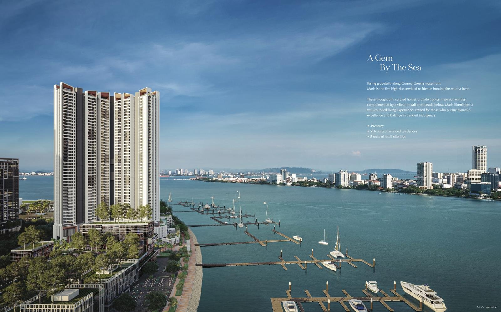 Maris by E&O, developer artist's impression