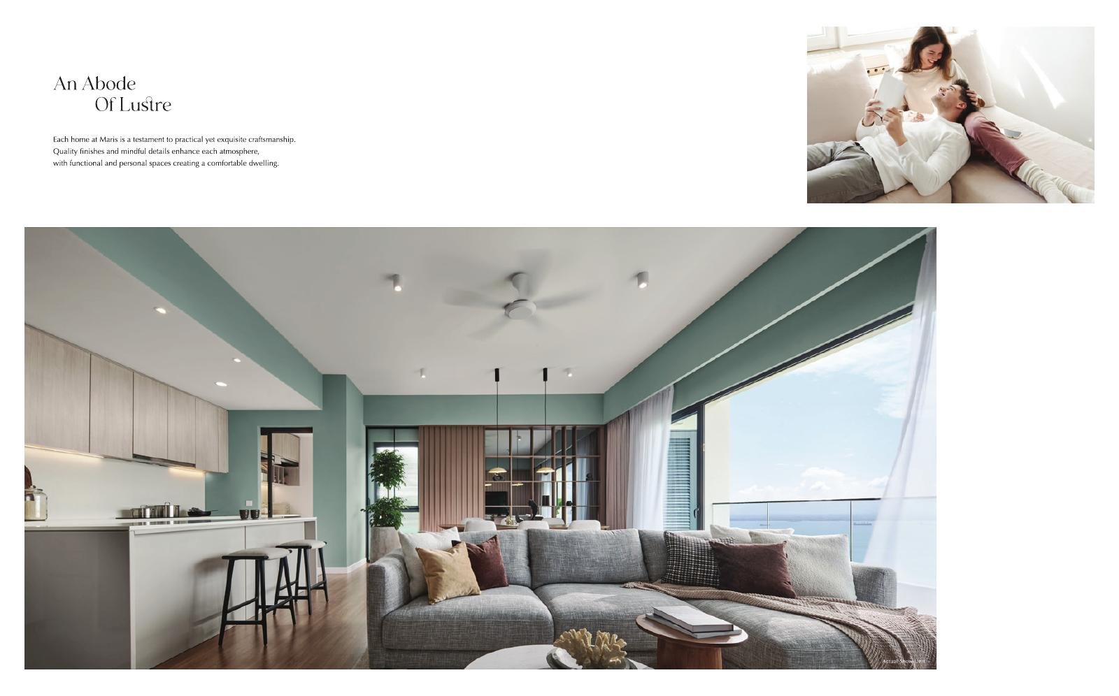 Maris furnished residence artist's impression from developer brochure