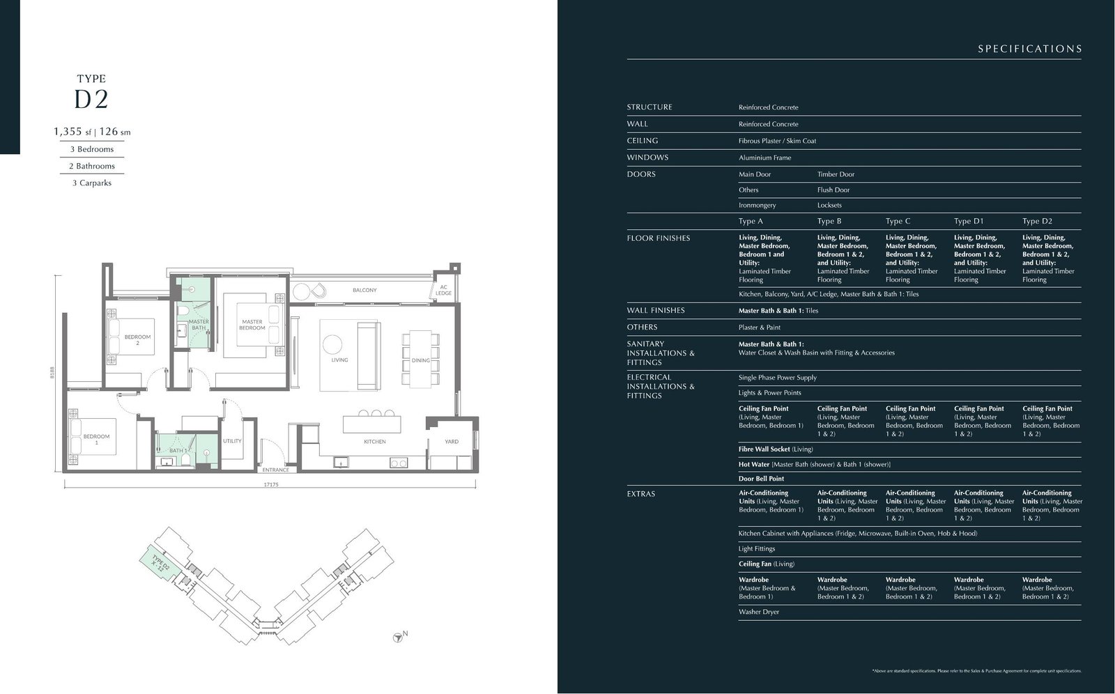 Maris Type D2 floor plan