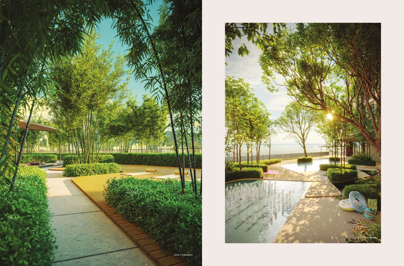 AVÉA facilities, artist's impressions