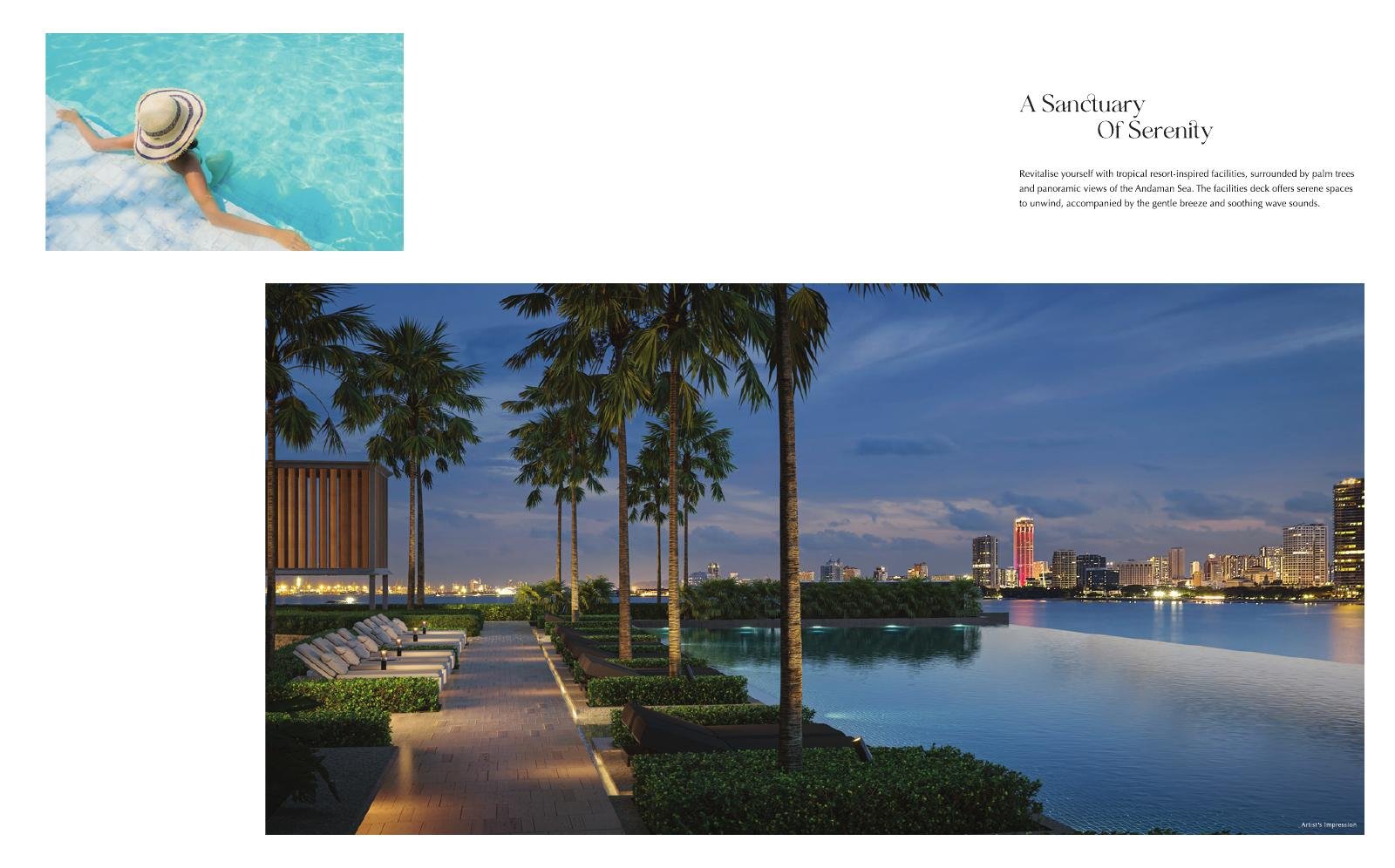 Maris pool setting, developer artist's impression